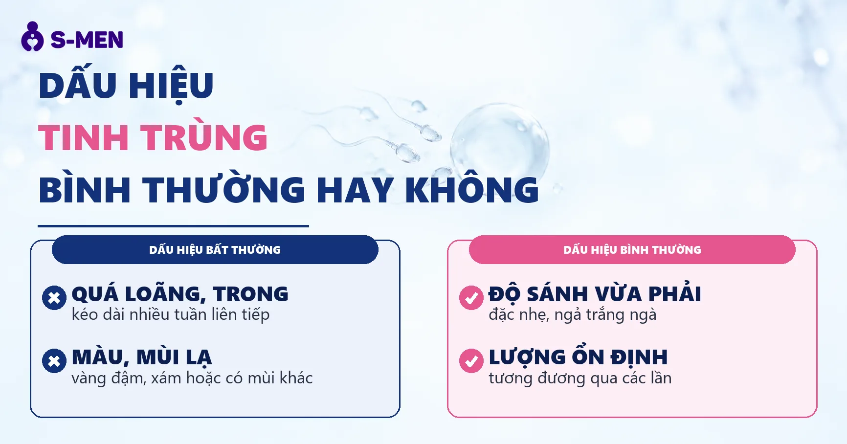 Đồ hoạ tinh trùng và giọt dịch mờ bán trong suốt, nền sáng, không người