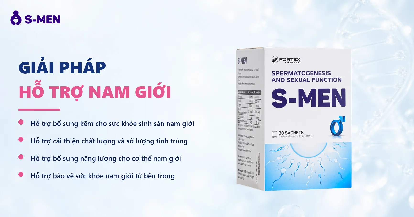 Nền sáng, vòng phân tử và chuỗi DNA mờ nửa bên phải