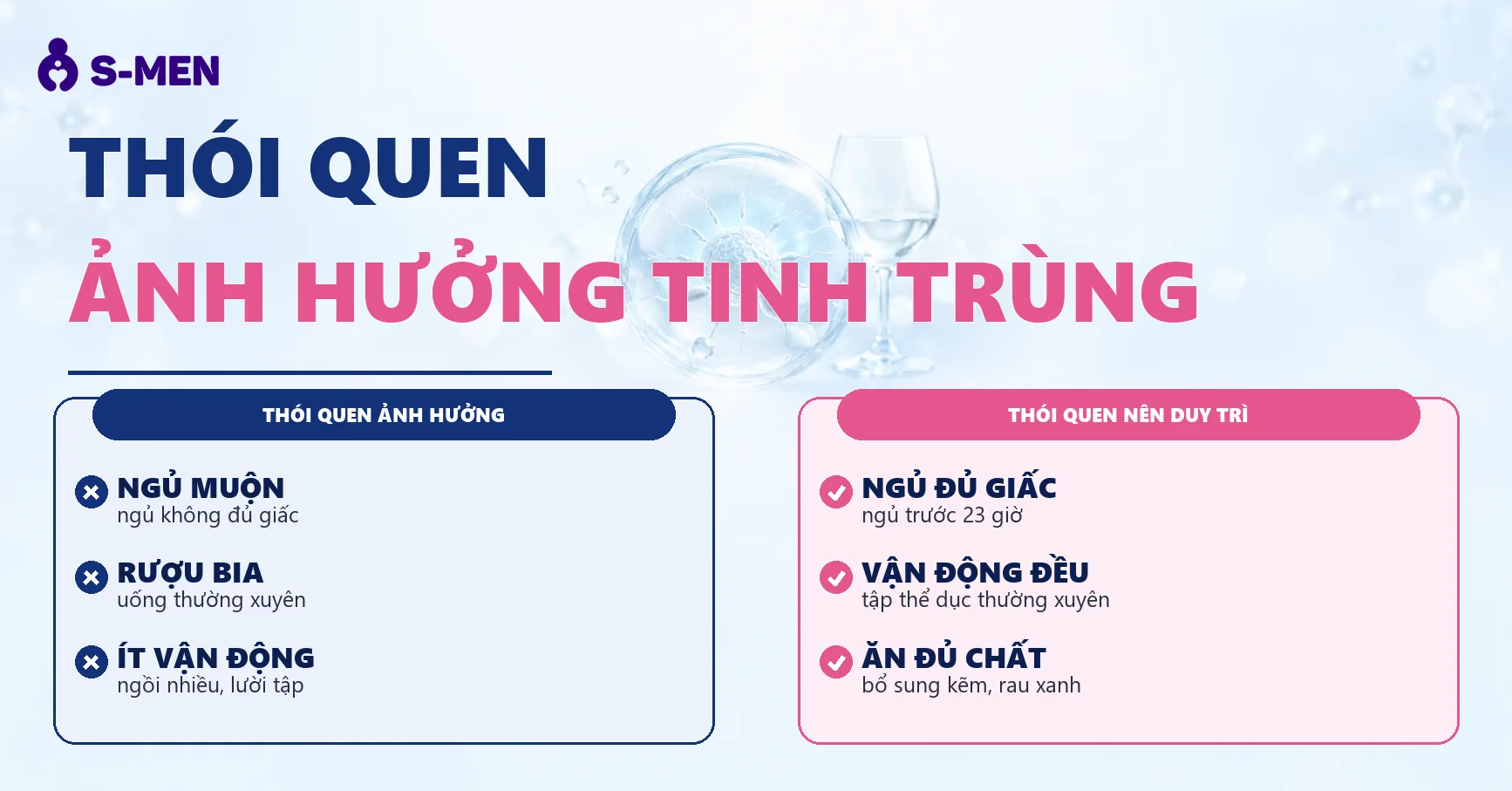 đồ hoạ đồng hồ sinh học và ly rượu bán trong suốt, nền sáng